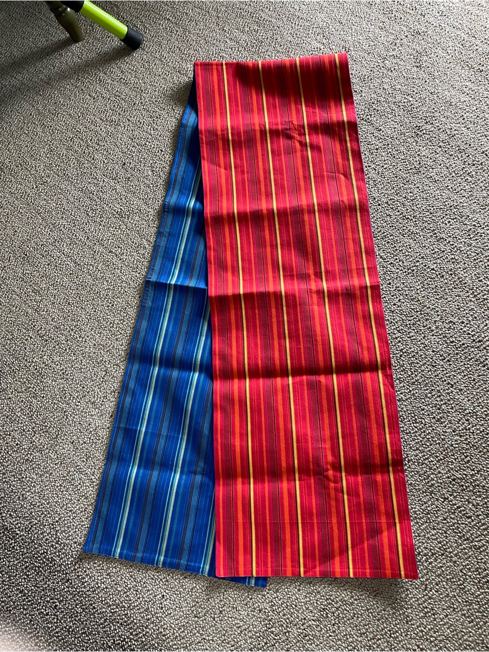 Reversible Striped Table Runner - Picture 3 of 3